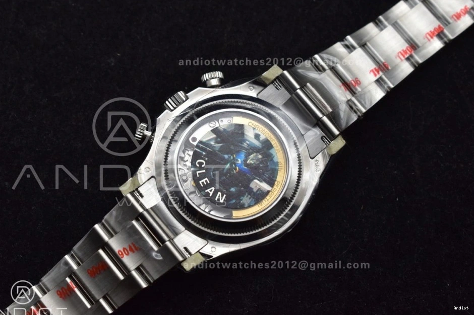 Bracelet 4131 Ice Daytona Sticks 126506 Blue Clean Asian 1:1 SS Clone Markers on 904L SS Best Edition Dial Super 904L 0327